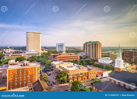 Tallahassee, Florida, USA Skyline Stock Image - Image of rooftop ...