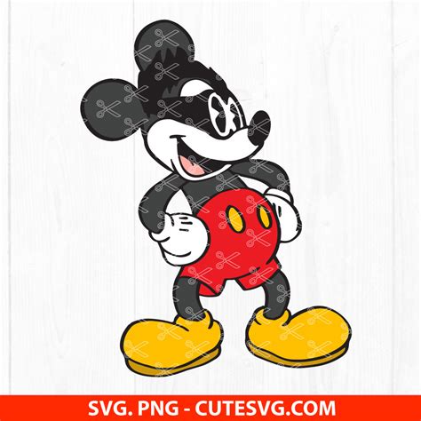 Mickey Mouse Punk Svg File Mickey Mouse Svg Mickey Mouse Png