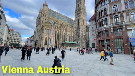 Vienna Austria February Walking Tour K Uhd Youtube