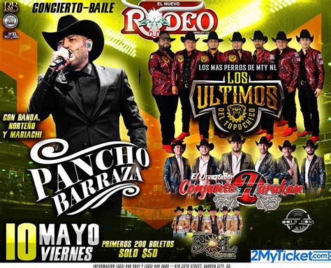 Pancho Barraza Colorado Myticket