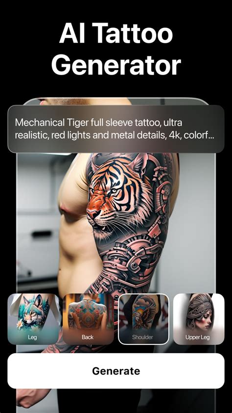 Tattoo Design Ai Generator For Iphone 無料・ダウンロード