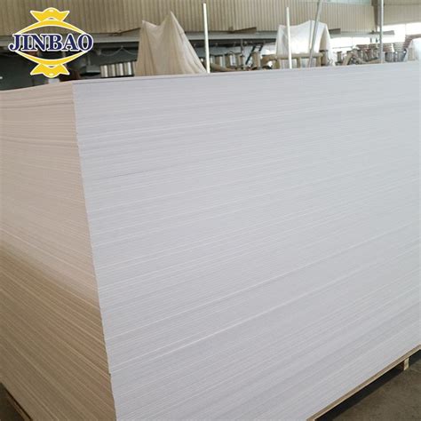 Jinbao Smooth Surface Mm Thickness For Cabinet Sign White Pvc Forex