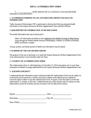 Fillable Online Seiu Hipaa Authorization Form Seiu Local