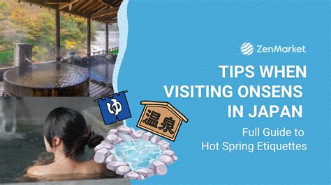 Tips When Visiting Onsens In Japan Full Guide To Hot Spring Etiquettes
