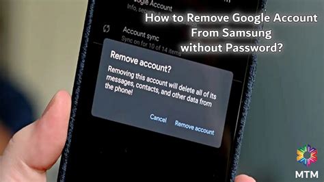 How To Remove Google Account From Samsung Without Password Delete