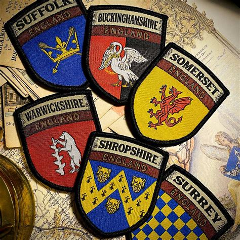 Warwickshire County Flag Patch The Adventure Patch Company