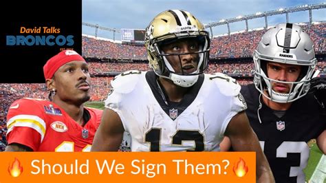 Should The Broncos Sign Michael Thomas Or Another WR Denver Broncos