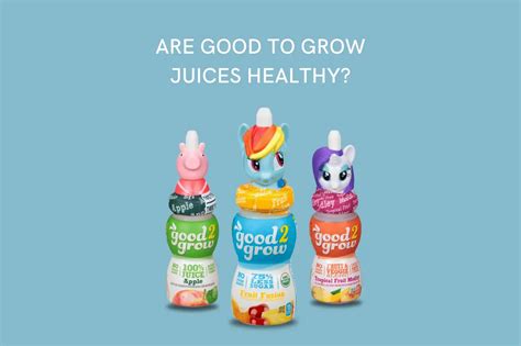 Are Good 2 Grow Juices Healthy? Here's The Answer