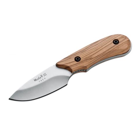 MUELA Cuchillo IBEX 8 OL Madera Olivo