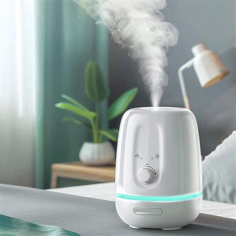 Humidificateur Ultrasons Vectoriel Purificateur D Air Portable Plat