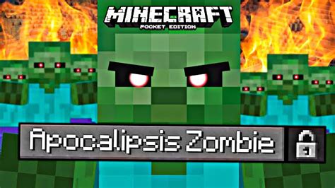 Apocalipsis Zombie Mod Para Minecraft Pe Y Bedrock 1 18 Youtube