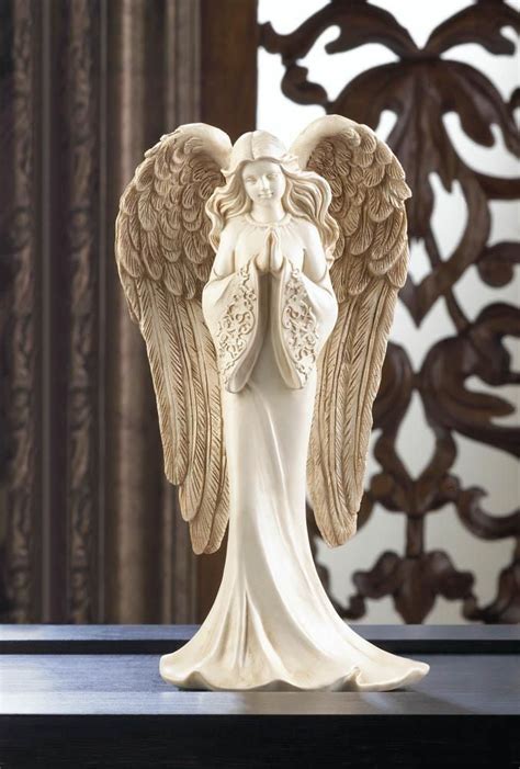 This Beautiful Angel Figurine Is A Reminder To Add Prayer To Your Every