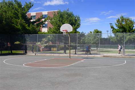 Outdoor Basketball Court Material