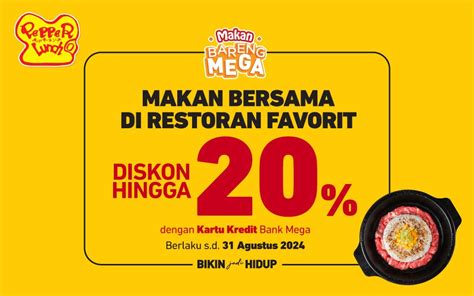 Eksplorasi Kuliner Dan Hemat Bersama Di Pepper Lunch Dengan Bank Mega