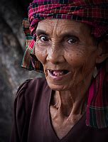 Portrait Of An Elderly Khmer Women Who Collects Plastic Bottles Left By