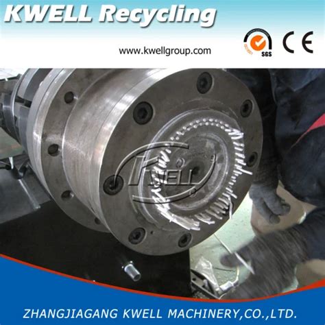 PVC Granulation Line PVC WPC Powder Hot Cutting Pelletizing Production Line Conical Double Screw