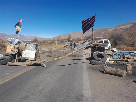 Miércoles otro día de cortes de ruta en Jujuy