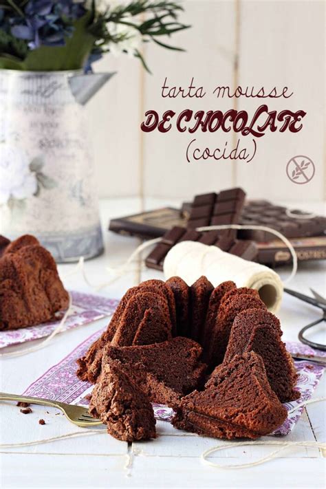 Tarta Mousse De Chocolate Cocida Con Las Zarpas En La Masa