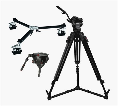 Tripod Kits / Heads / Dolly - Survey Tripod Wheels, HD Png Download ...