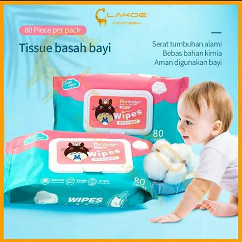 Jual Tissue Basah Bayi Baby Wipes 80s Shopee Indonesia