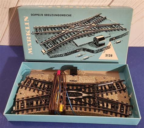 MÄRKLIN 5128 DOPPELTE KREUZUNGSWEICHE DKW NEU Kaufen auf Ricardo