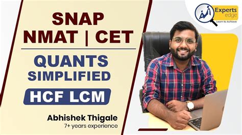 Quants For Snap Nmat Cet Exam Hcf Lcm Concept Tricks