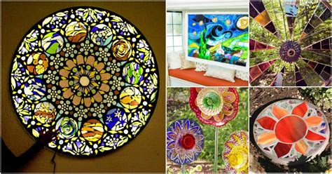 15 Gorgeous Diy Stained Glass Projects That Will Beautifully Decorate Your Outdoors Diy And Crafts