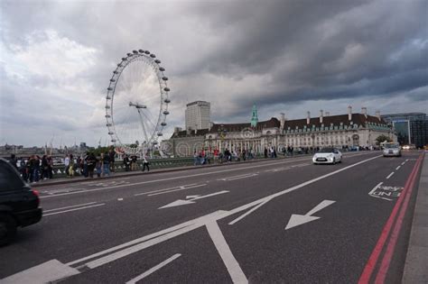 The London Eye Or Millenium Wheel Editorial Stock Photo Image Of