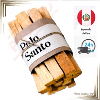 Palo Santo Peruano Legítimo Incenso 100 Natural Palo Santo Peruano