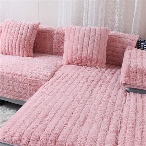 SVIO SOFACOVER Shaggy Modern Sofa Throw Cover Sofa Throw Covers