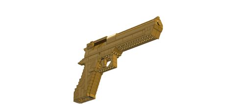 Lego Golden Desert Eaglecredits To Jims Lego Guns For The Grip R