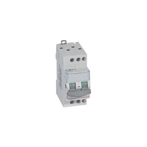 Interrupteur sectionneur DX³ IS 3P 400V 20A 2 modules MMEle