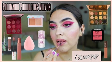 Probando Productos Nuevos Colourpop Maybelline Yuya Loreal Youtube