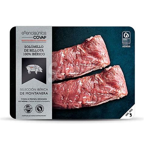 Covap Solomillo de Cerdo de Bellota 100 Raza Ibérica 350 g aprox