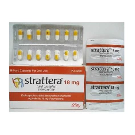 Strattera 18mg Name Patient Medical Supply Pharmaceutical Export