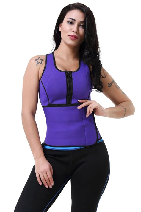 Wholesale Hot Heated Sauna Women Sweat Body Shaper Tummy Stomach