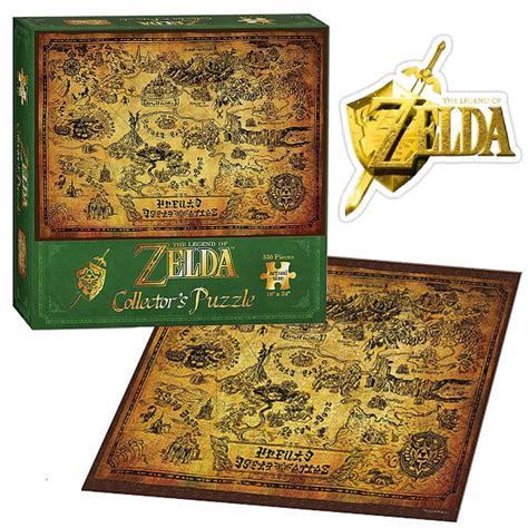 Legend Of Zelda Map Puzzle - LEGEND HJC