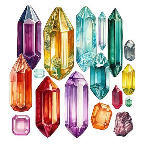 Premium Vector Precious Jewel Treasure Brilliant Diamond Geometry