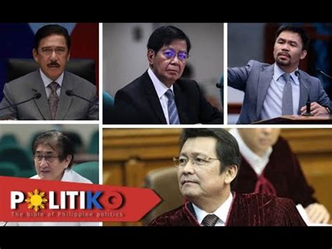 Ibalik Ang Macho Bloc Sotto Lacson Pacquiao Honasan Lapid Rank High In