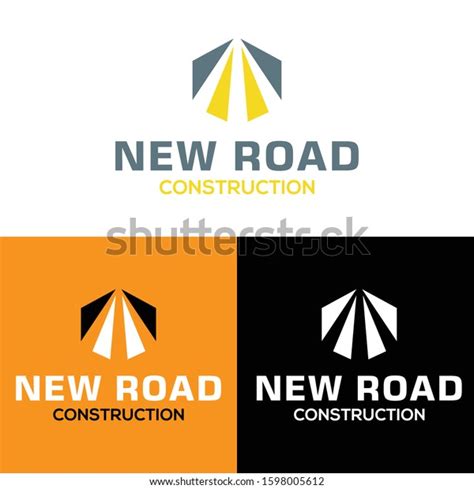 Road Construction Logo Construction Logo Vector Stock Vector (Royalty Free) 1598005612 ...