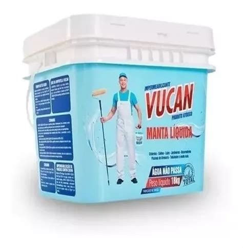 Impermeabilizante Vulcan Manta Líquida para caja color gris 18L