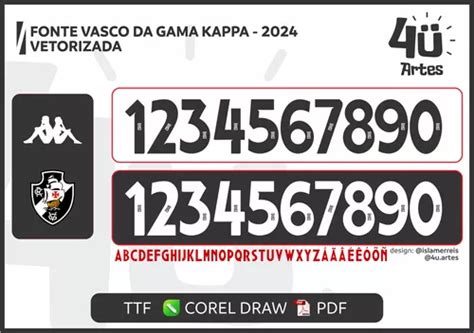 Fonte Vetor Camisa Vasco 2024 Vetorizada MercadoLivre