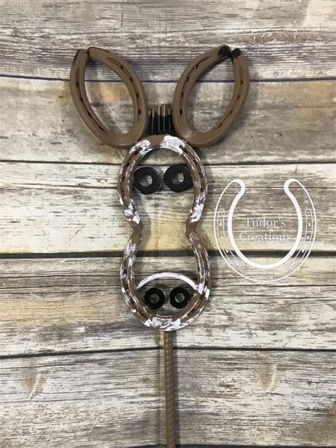 Horseshoe Donkey Mule Face Horseshoe Decor Horseshoe Art Farm Etsy