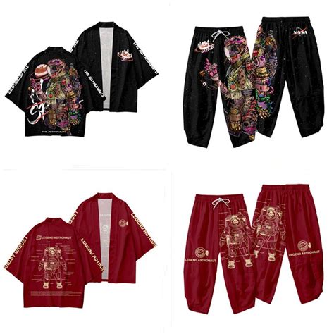 C Rdigan Japon S Harajuku Yukata Para Hombre Ropa Tradicional De