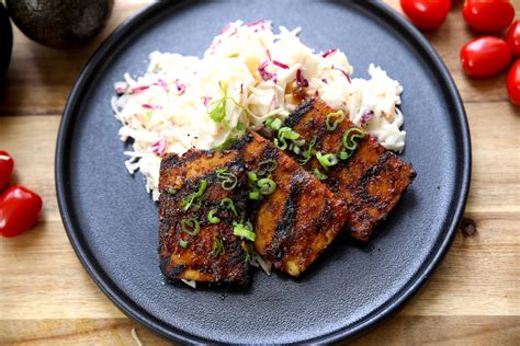 Grilled Bbq Tofu The Buddhist Chef