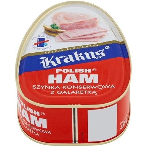 Szynka Konserwowa Polish Ham Krakus 455g HobbyHouse Pl