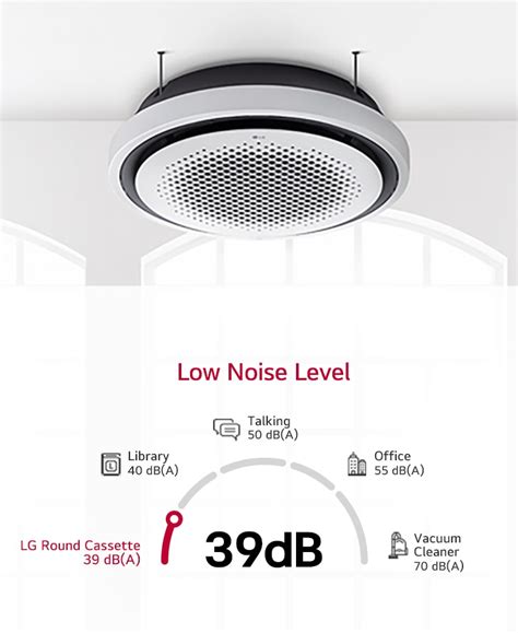 Round Cassette Single Split Hvac Business Lg Uae
