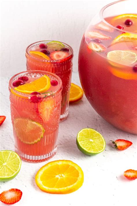 Fruit Punch Mocktail The Mindful Mocktail