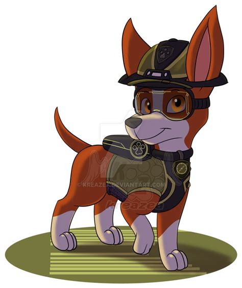 Paw Patrol Mission Paw Tracker Fanmade By Kreazea On Deviantart