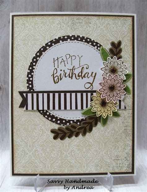 Birthday Card with Flowers | Flower birthday cards, Cards handmade ...